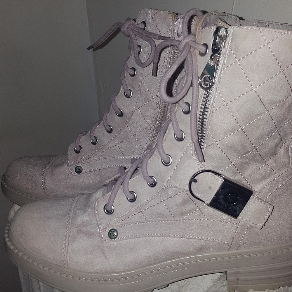 G by Guess pink ankle boots s5.5